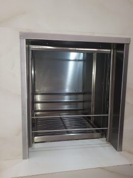 Elevatório com revestimento em Inox 304