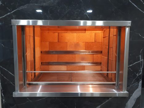 Elevatório com suporte nos fundos de embutir