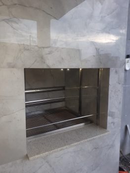 Elevatório com grelha bi-patida