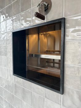 Elevatório com revestimento interno